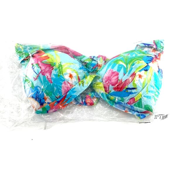 Banana moon Women's Multicolor Maho Seasalt Triangle Swim Top Size S - Picture 5 of 9